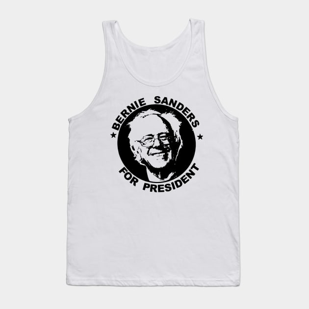 BERNIE SANDERS FOR PRESIDENT Tank Top by TheCosmicTradingPost